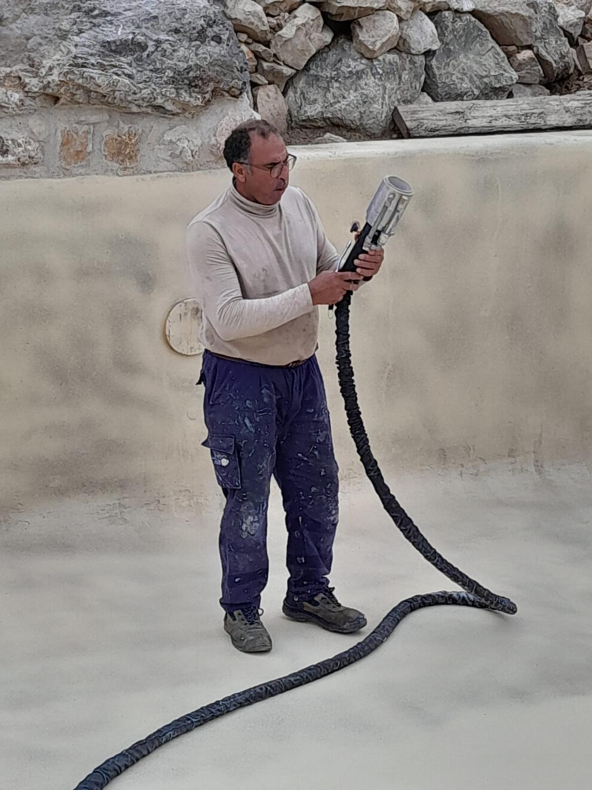 Pool owner and founder of ES FR Piscines